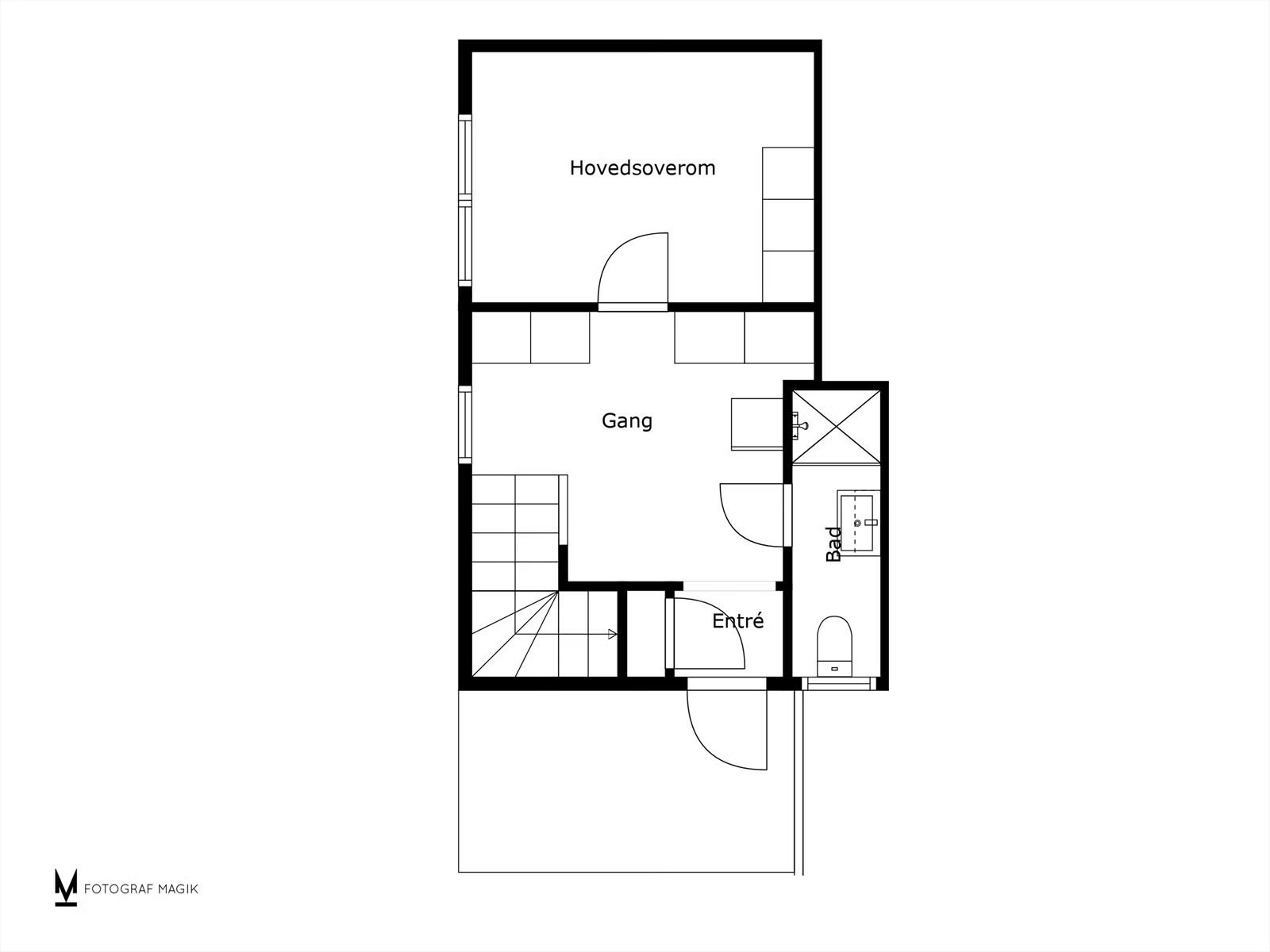 Plantegning, 1. etasje
